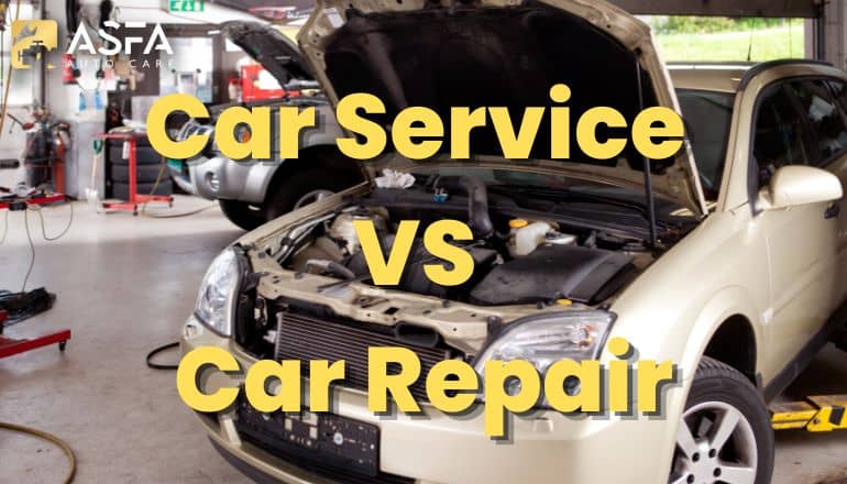 What is the difference between Car Repair and Car Service?