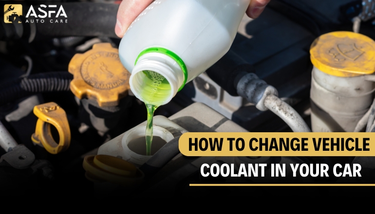 HOW TO CHANGE VEHICLE COOLANT IN YOUR CAR?
